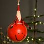 Space Hopper Santa Hanging Christmas Decoration, thumbnail 1 of 2
