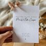 Personalised New Baby Card, New Baby Girl Card Gift, Cards For Newborn, thumbnail 3 of 4