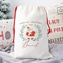 Personalised Christmas Santa Sack, thumbnail 11 of 12