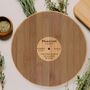 Personalised Vinyl Record Chopping Board, thumbnail 3 of 6