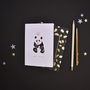 Star Of The East Panda Christmas Card, thumbnail 1 of 1