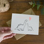 Dinosaur Happy Mother's Day Mummysaurus Card, thumbnail 5 of 5