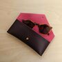 Envelope Recycled Leather Glasses Case, thumbnail 9 of 12