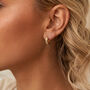 Sterling Silver Small Hoop Earrings, Women's Jewellery, thumbnail 2 of 4