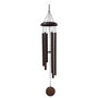 Custom 30 Inch Textured Bronze Wind Chime For Garden Decoration, thumbnail 6 of 12