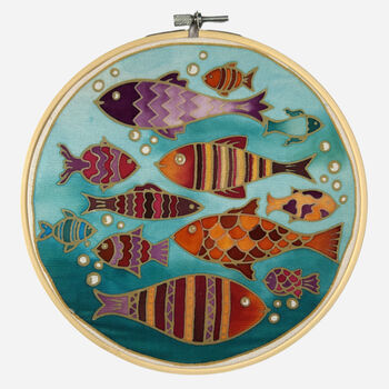 Fishes Of The Sea DIY Batik Craft Kit For Beginners, 3 of 7