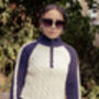 Three Quarter Zip Cable Knit Jumper, thumbnail 6 of 7