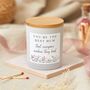 Scented Candle For The Best Mum Gift Set With Matches, thumbnail 4 of 8