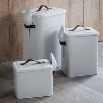 Pet Bin With Leather Handle, 5 of 11