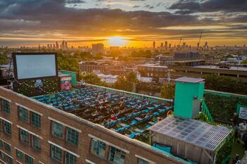 Rooftop Movie Magic With Unlimited Popcorn For Couples, 3 of 7