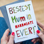 Personalised Mother's Day Card, thumbnail 1 of 4