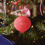 Personalised 2024 Memories Leather Photo Bauble, thumbnail 3 of 6