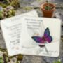 Personalised Butterfly Funeral Favours With Flower Seeded Butterfly, Memorial Gifts, thumbnail 2 of 2