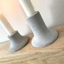 Concrete Candlestick Holders, thumbnail 5 of 6