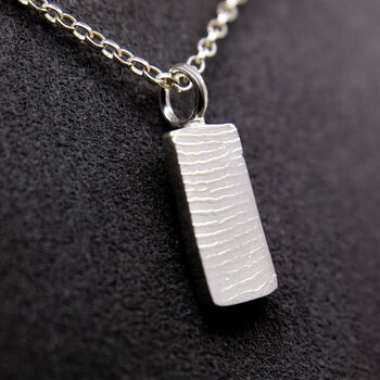 Sterling Silver Fingerprint Memorial Pendant, 2 of 6