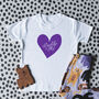 Personalised Heart Daddy Or Mummy + Me Kid's T Shirt, thumbnail 2 of 12