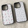 Pink / Purple Flowers And Leaves Phone Case, thumbnail 3 of 5