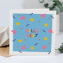 Hello Baby, Unisex New Baby Card, thumbnail 1 of 3
