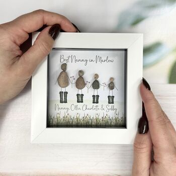 Personalised Best Mum Pebble Picture, 4 of 4