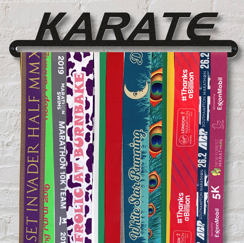 'Karate' Medal Display Hanger, 1 of 2
