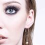 Silver Ball Drop Earrings, thumbnail 1 of 3
