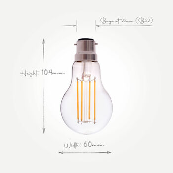 Classic LED Dimmable Light Bulb, 2 of 2