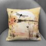 Dragonfly Reflections Hand Made Poly Linen Cushions, thumbnail 5 of 7