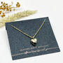 9ct Gold Heart Necklace, thumbnail 1 of 11