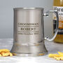 Personalised Wedding Silver Stainless Steel Tankard, thumbnail 5 of 6