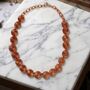 Copper Spiral Statement Necklace, thumbnail 5 of 5