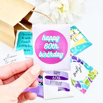 60th Birthday Tea Gift Set | Milestone Birthdays, 2 of 12