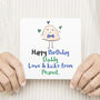 Happy Birthday Daddy Love And Kicks The Bump Card, thumbnail 2 of 2