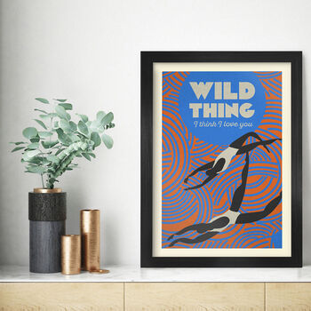 Wild Thing Wild Swimming Poster Print, 2 of 3