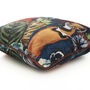 Parrot Soft Velvet 50cm X 50cm Cushion Including Pad, thumbnail 3 of 3