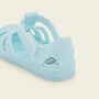 Personalised Blue Toddler Jelly Shoes, thumbnail 3 of 4