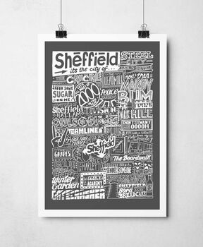 Sheffield Landmarks Print, 4 of 8