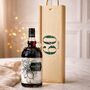 Personalised 60th Birthday Rum Gift Set With Custom Lid, thumbnail 6 of 11