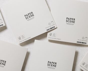 Personalised Family Christmas Stocking Card, 4 of 7