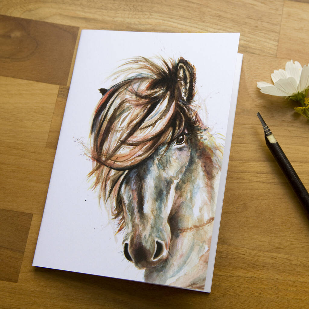 Inky Horse Notebook, 1 of 7