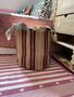 Large Wool And Jute Striped Basket Bag, thumbnail 1 of 7