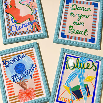 Le Champagne Cocktail Music Art Print, 12 of 12