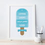 Personalised Childrens Name Print, thumbnail 2 of 9