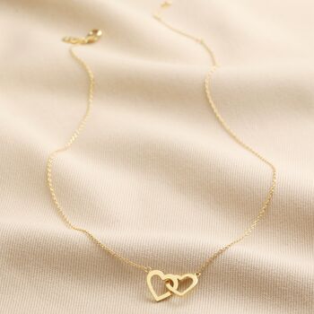 Interlocking Hearts Necklace, 3 of 9