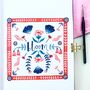 'Bloom' Floral Quote Print, thumbnail 4 of 4