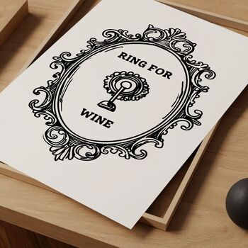 Ring For Wine Print, 5 of 8