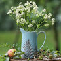 Fern Blue Botanical Ceramic Vase Gift, thumbnail 1 of 9