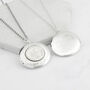 1928 To 1967 Personalised Sixpence Locket Necklace, thumbnail 1 of 10