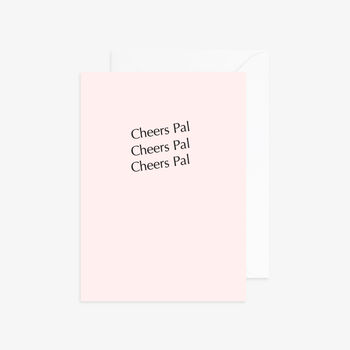 'Cheers Pal' Thank You Card, 3 of 3
