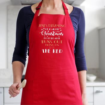 I'm Dreaming Of A White Christmas Apron, 8 of 10