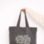 I Was Just Sitting Here | Tote Bag, thumbnail 2 of 3